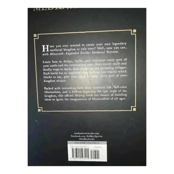 Minecraft: Exploded Builds: Medieval Fortress : An Official Mojang Book by... - Picture 7 of 10